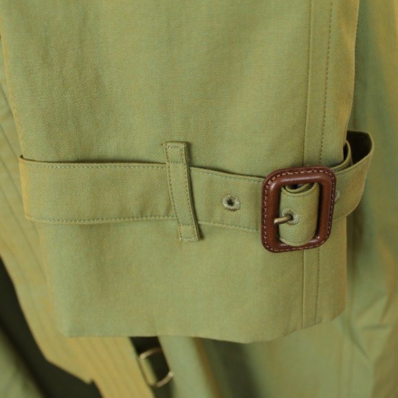 NWT Burberry Contrast Knit Trim Trench Coat- Work to Date Night - size US 4 - Picture 11 of 15